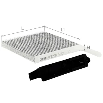 Фільтр салону ALPHA FILTER AF5229a