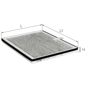 Фільтр салону ALPHA FILTER AF5240A