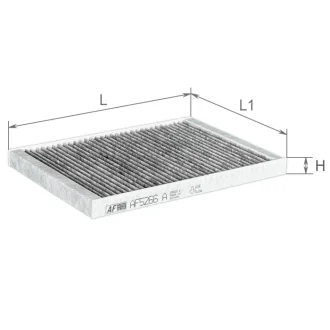 Фільтр салону ALPHA FILTER AF5266a