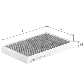 Фільтр салону ALPHA FILTER AF5276a