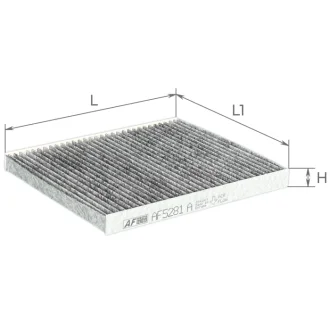 Фильтр салона ALPHA FILTER AF5281a