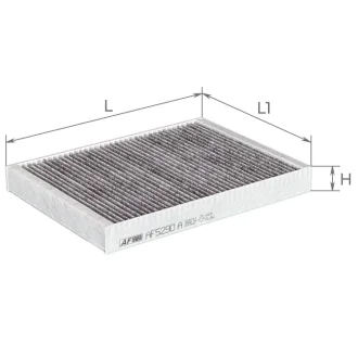 Фільтр салону ALPHA FILTER AF5290a