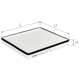 Фільтр салону Kia Stinger 17- ALPHA FILTER AF5316