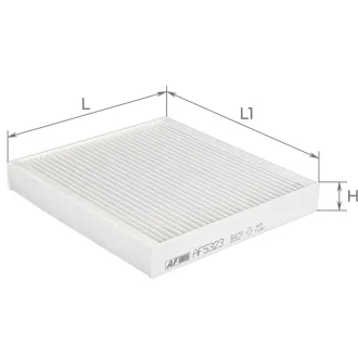 Фільтр салону Hyundai Ionic 6/Kia Niro II 22- ALPHA FILTER AF5323