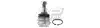 Опора кульова перед Hyundai I-20 (10-), Elantra (11-), Getz (02-) / Kia Cerato (04-) (заміна для 22318AP) APPLUS APLUS 11167AP (фото 1)
