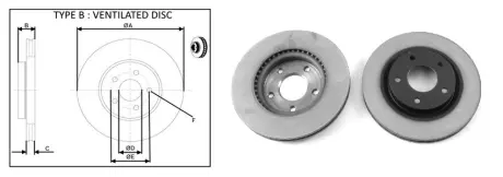 Диск тормозной передний (кратно 2) Nissan Juke (F15), Sentra (B17), Tiida (C12) (10-) APPLUS APLUS 61713AP