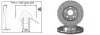 Диск тормозной передний Toyota Prius (_W3_) (06/08-) APPLUS APLUS 61939AP (фото 1)