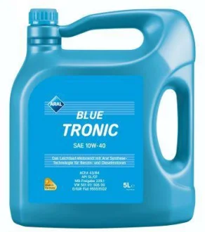 Моторное масло BlueTronic SAE 10W-40 (5L) ARAL 1529FA