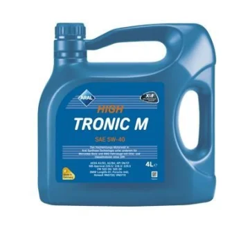Моторное масло HighTronic M SAE 5W-40 (4L) ARAL 21404