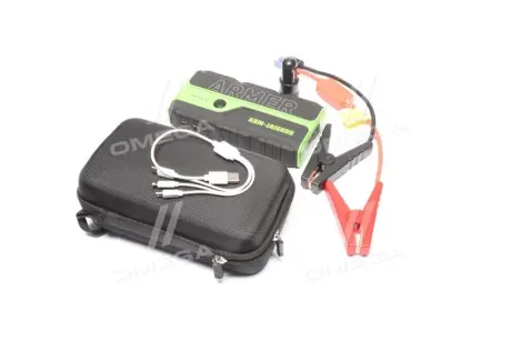 Пуско-зарядний пристрій автономний (power booster), 16000 mAh, 800A, 12V <> ARMER ARM-JA16000