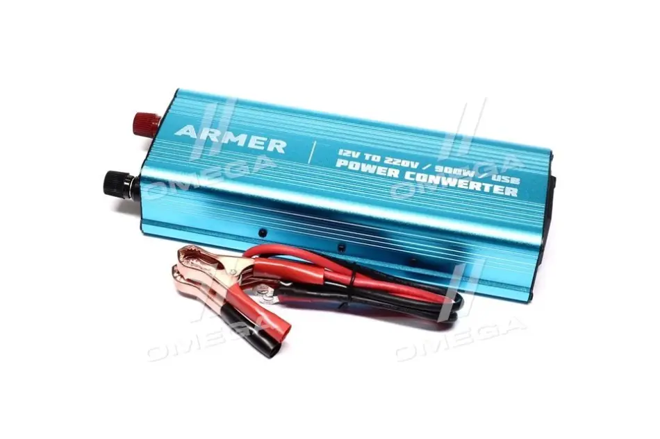 Перетворювач напруги 12V-220V/900W/USB/мод.хвиля <> ARMER ARM-PI1000 (фото 1)