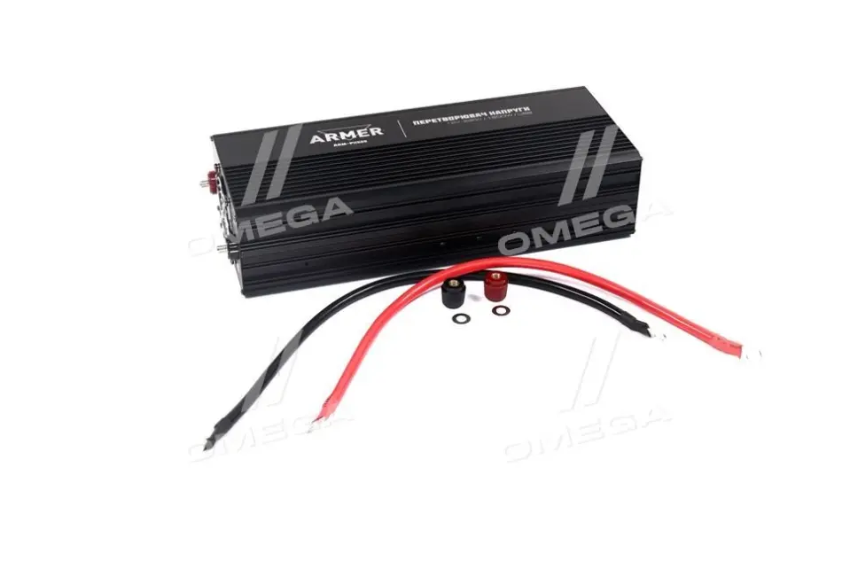 Перетворювач напруги 12V-220V/1500W/USB/мод.хвиля <> ARMER ARM-PI1500 (фото 1)