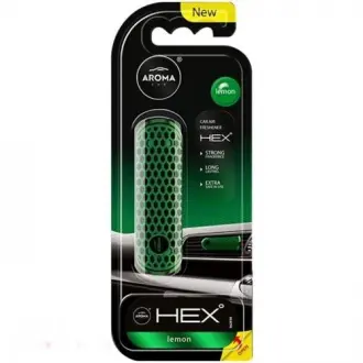 Ароматизатор на дефлектор Car HEX 10g - LEMON AROMA Aroma 83579