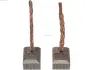 Щітки генератора (12V) (6.6x5.4x15) (вугільні) AS AS-PL OB9132S (фото 1)