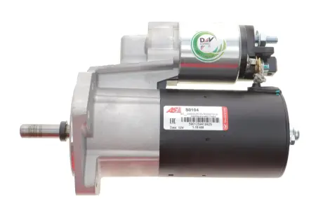 Стартер VW Caddy 1.4-1.6/1.9 SDI 95-03 (12V/1.1 kw) (z=9) AS AS-PL S0104