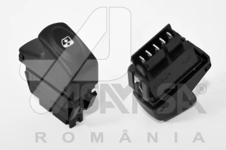 Кнопка склопідйомника Logan/Duster/Kangoo/Megane (5 конт) ASAM 30989