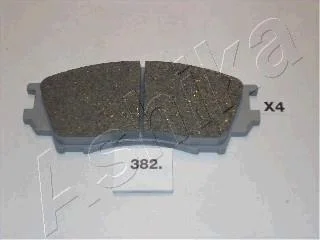 Колодки гальмівні дискові (комплект 4 шт.).)) ASHIKA 50-03-382
