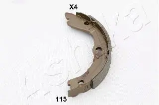 Колодки гальмівні барабанні (комплект 4 шт) ASHIKA 55-01-115