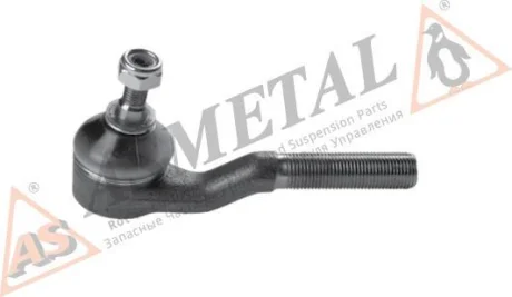 Наконечник рульової тяги Peugeot 406 96-04 Л. ASMETAL 17PE2500