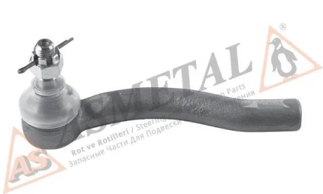 Наконечник тяги рульової (L) Toyota Corolla 02-07/Yaris 05- ASMETAL 17TY0201