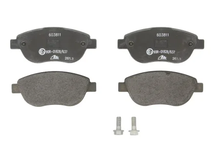 Колодки гальмівні дискові, к-кт ATE 13046038112