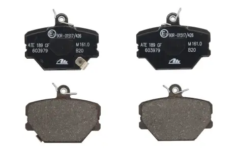 Колодки гальмівні (передні) Smart 0.6/0.7/1.0i/0.8cdi 98- ATE 13.0460-3979.2