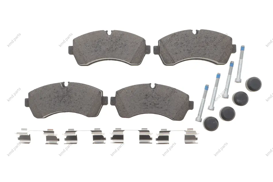 Колодки гальмівні (передні) MB Sprinter (W906/W907/W910) 210-519CDI/VW Crafter 30-35/30-50 06- (спарка) (BREMBO) ATE 13.0460-4725.2 (фото 1)