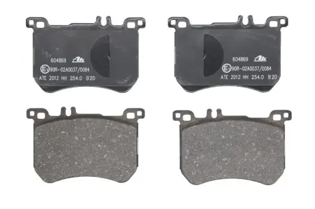 Колодки гальмівні (передні) MB S-class (W222,V222,X222)/SL-class (R231) 12- (Brembo) ATE 13.0460-4869.2