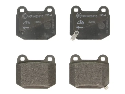 Колодки гальмівні дискові, к-кт ATE 13046049742