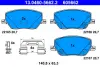 Колодки гальмівні (передні) Fiat 500X 1.4-1.6/1.6-2.0D 14-/ Jeep Renegade1.4-1.6/2.0CRD 14- ATE 13.0460-5662.2 (фото 1)