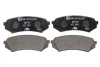 Комплект гальмівних колодок задн, LEXUS LX TOYOTA LAND CRUISER, LAND CRUISER 100 4.2D/4.7 01.98-03.08 13.0460-5749.2 ATE 13046057492 (фото 1)