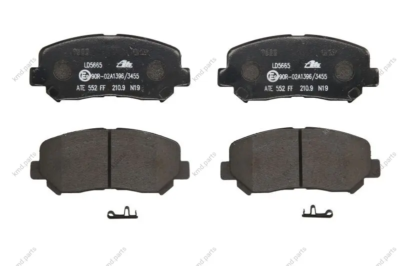 Керамічні гальмівні колодки передн, MAZDA CX-5 2.0-2.5H 11.11- 13.0470-5665.2 ATE 13047056652 (фото 1)