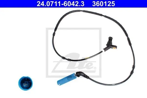 Датчик ABS задн лів/прав BMW 3 (E46) 3.0/3.0D 10.99-12.07 24.0711-6042.3 ATE 24071160423 (фото 1)