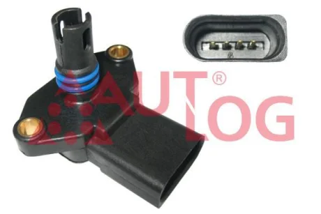Датчик тиску наддуву (4 конт.) VW Caddy II/Golf IV/Skoda Fabia 1.4/1.6 92-09 AUTLOG AS4519