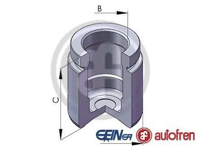 Поршень супорта зад BMW 3 E46/Volvo S60/V70/XC70 42x49 AUTOFREN D025125 (фото 1)
