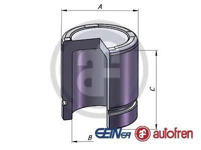 Поршень супорта зад. ix55 11-/Soul 09-/Sorento 02- (43x47mm) AUTOFREN D025357