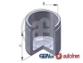 Поршень супорта перед Jumpy 07-/Jumper -02/Clio I/II/Logan I/Megane I/Sandero 48x54 D02535