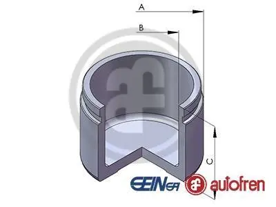 Поршень гальмівного супорта D0-25374 AUTOFREN D025374