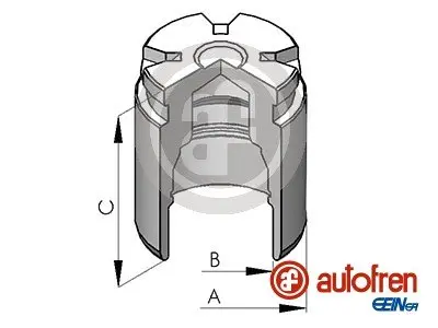 Поршень гальмівного супорта D0-25530 AUTOFREN D025530