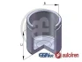 Поршень супорта перед Jumpy/Xsara/Scudo/Omega A/B/Octavia III/Caddy IV 15-/Golf VII 57x54,6 D02569
