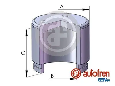 Поршень гальмівного супорта D0-25736 AUTOFREN D025736