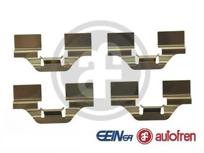 Монтажний набір гальмівних колодок задн RENAULT AVANTIME, CLIO III, ESPACE III, FLUENCE, GRAND SCENIC II, GRAND SCENIC III, GRAND SCENIC IV, MEGANE I, MEGANE II, MEGANE III 1.2-Electric 05.95- D4-2577A AUTOFREN D42577A