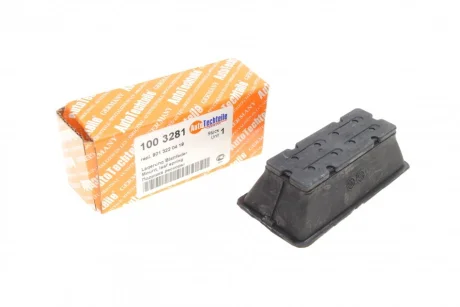 Подушка ресори (передньої/нижня) MB Sprinter/VW LT 96- (2-х лист) (L) AUTOTECHTEILE 100 3281