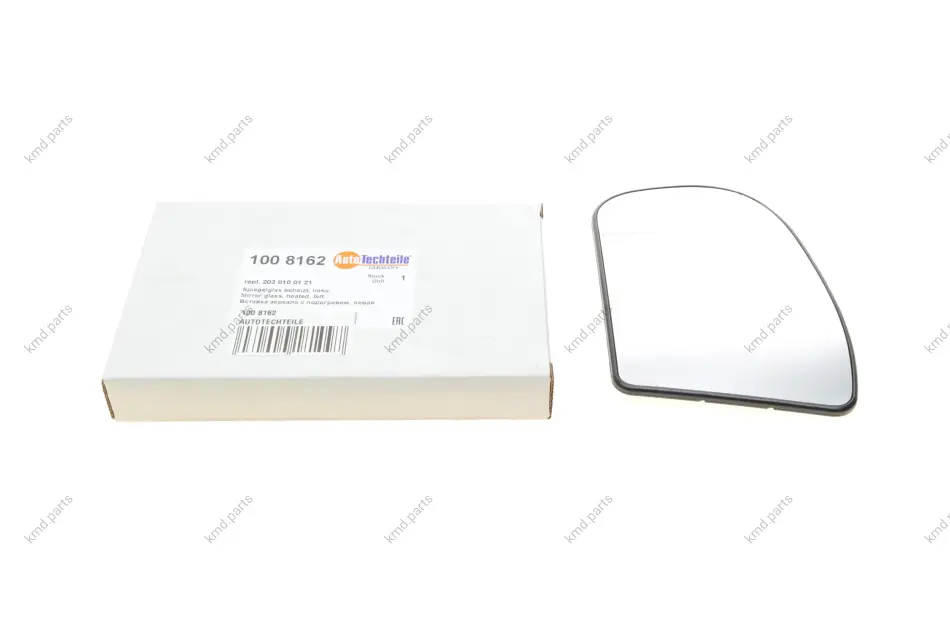 Вставка дзеркала з підігрівом MB W203/S203/ W211/S211 02-09 Л. AUTOTECHTEILE 100 8162 (фото 1)