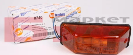 Повторювач повороту на крыло MB Sprinter 412 (R) (жовтий) AUTOTECHTEILE 100 8240