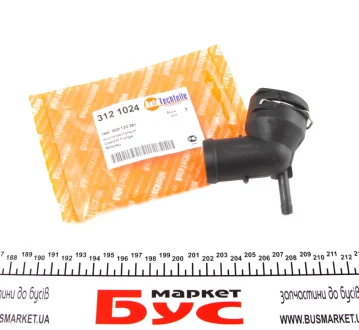 Фланець системи охолодження VW Caddy III 1.6-2.0 SDI 10-15 AUTOTECHTEILE 312 1024