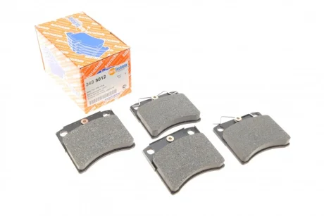 Колодки гальмівні AUTOTECHTEILE 3698012