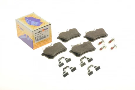 Гальмівні колодки AUTOTECHTEILE 3698020