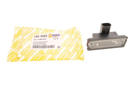 Ліхтар освітлення номера Golf IV -05/Polo -09 (заднього) VW Golf/Polo 01-09 AUTOTECHTEILE 394 3003