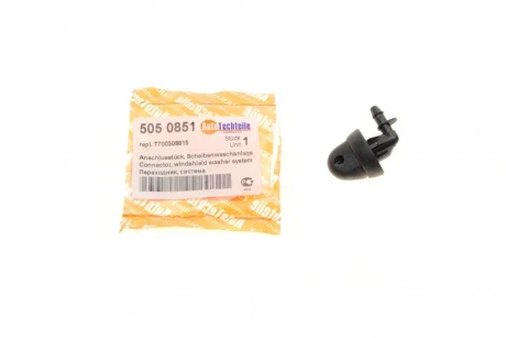 Форсунка омивача (задня) Renault Kangoo 97>07 AUTOTECHTEILE 505 0851